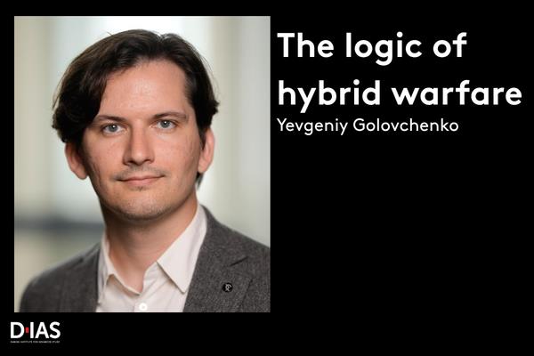 <strong>Brief description of the lecture:</strong><br>The lecture will explore the logic of Russian hybrid warfare and its relationship to the information sphere. The talk will highlight some of the dilemmas associated with efforts to counter hybrid warfare and suggest a way to bridge insights from the relatively disconnected fields of international security and political communication.&nbsp;<br><br><strong>Short bio: </strong><br>Yevgeniy Golovchenko is an Assistant Professor at the Department of Political Science and the Copenhagen Center for Social Data Science, University of Copenhagen. He does research on international security, political communication and social data science. His interests include disinformation, censorship, hybrid threats and maritime sanction evasion<br><br><br>The event is organized by <a data-cke-saved-href="https://www.sdu.dk/en/forskning/dias/people/chairs/claes-de-vreese" href="https://www.sdu.dk/en/forskning/dias/people/chairs/claes-de-vreese">Claes De Vreese</a>